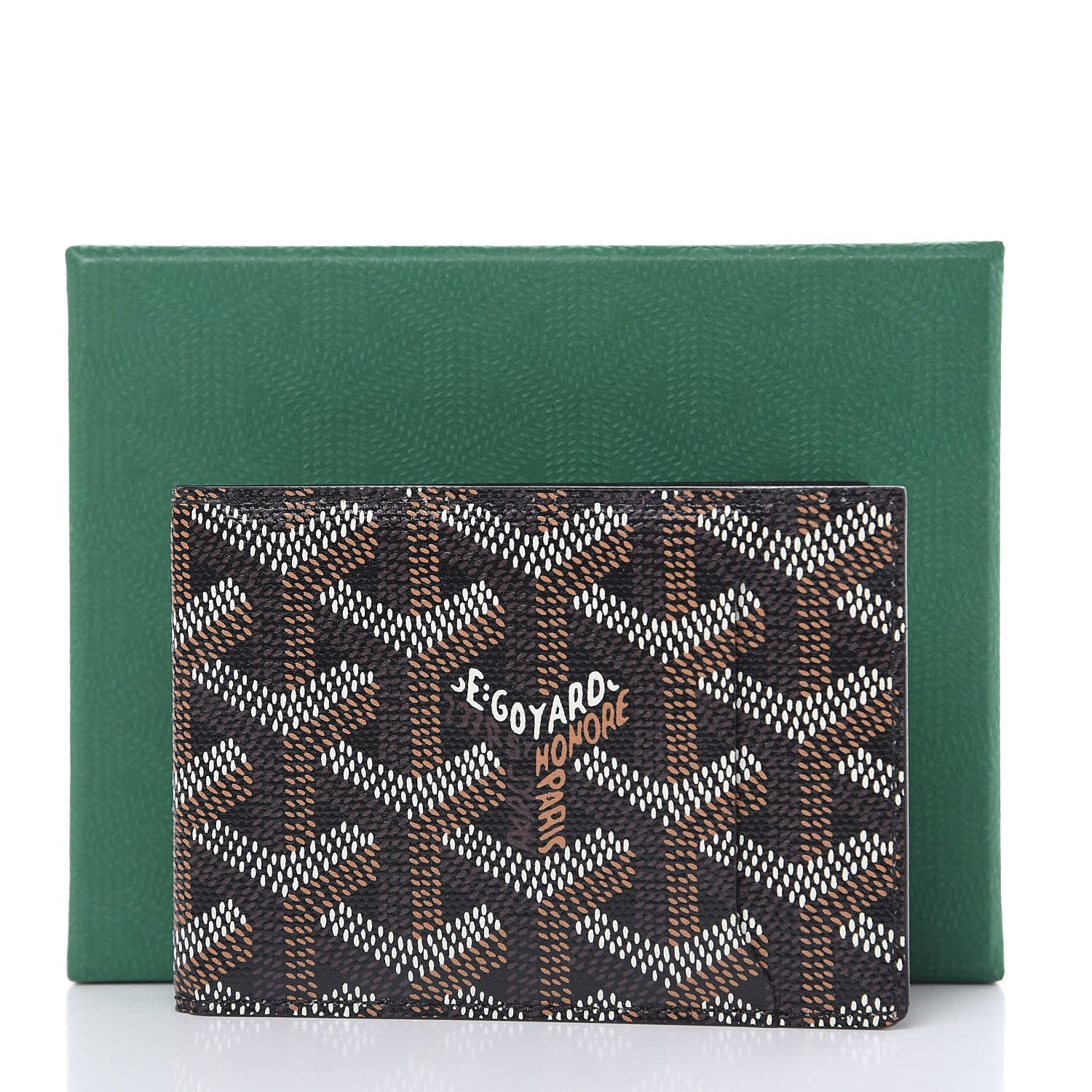 Goyard Goyardine Multi Slot Bi-Fold Wallet Black 7 of 7