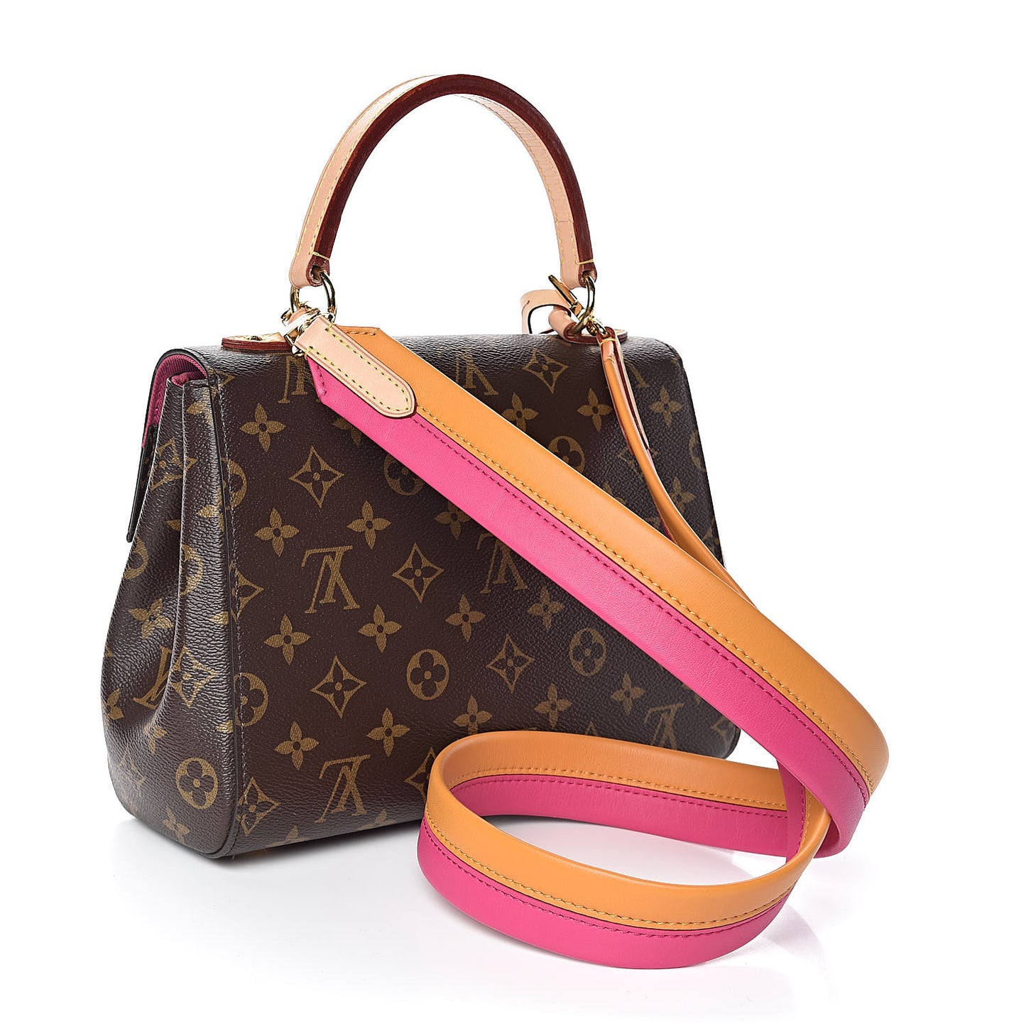 Monogram Cluny BB Hot Pink Safran Imperial
