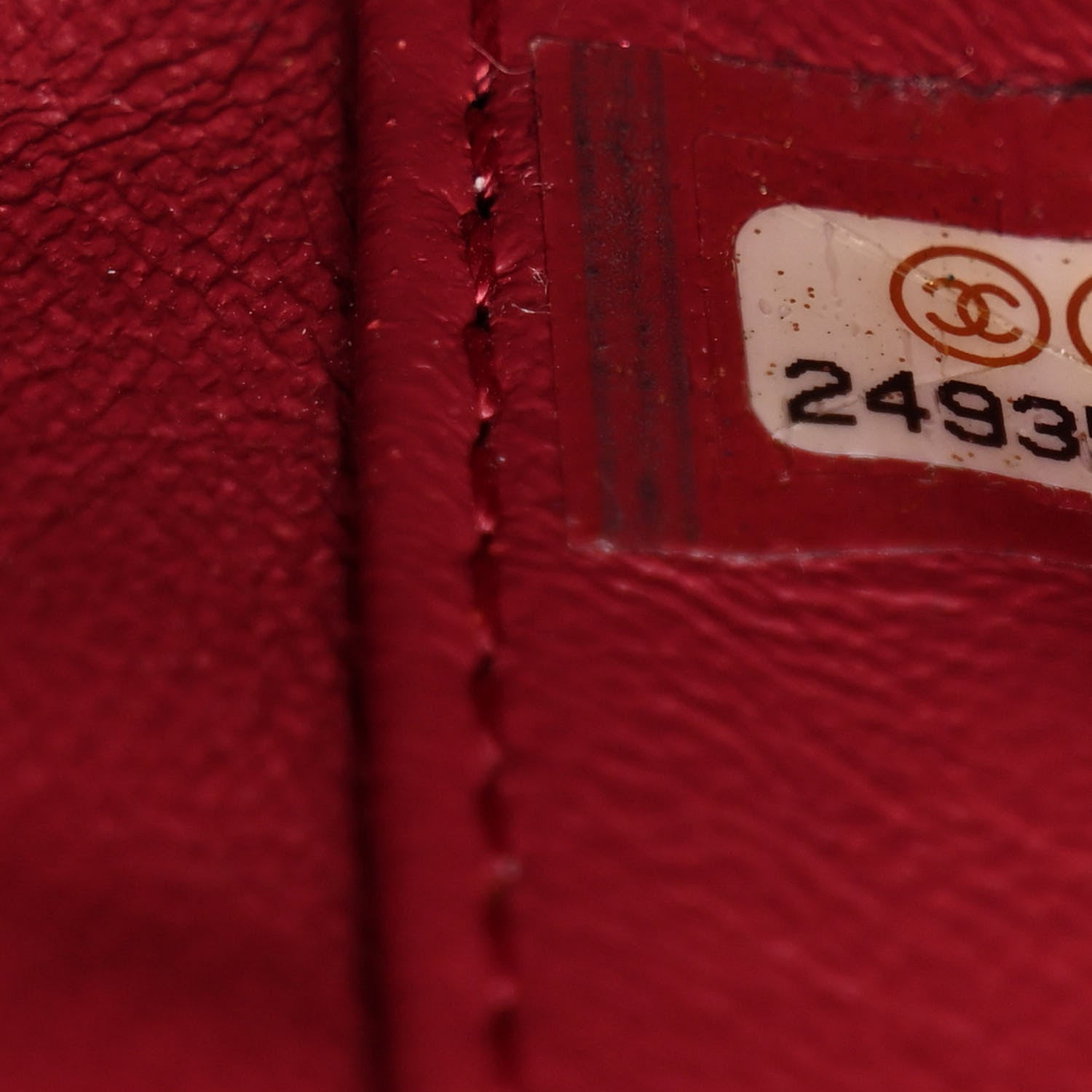 Chanel Caviar Quilted Small CC Filigree Flap Burgundy 7 of 10