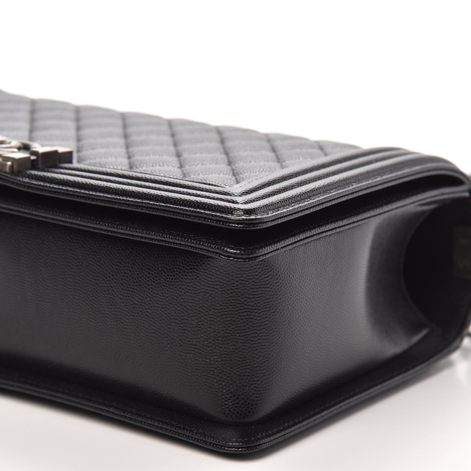 Chanel Caviar Quilted New Medium Boy Flap Black 9 of 11