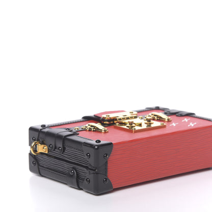 Louis Vuitton Epi Petite Malle Coquelicot 8 of 11