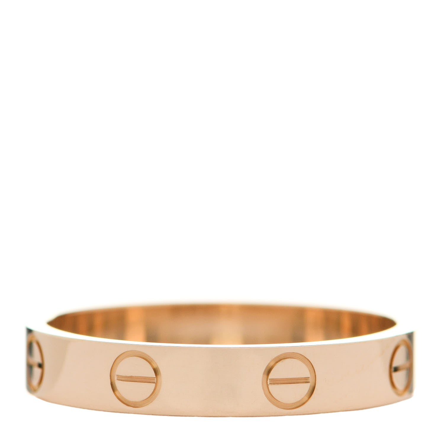 Cartier 18K Yellow Gold 3.5mm LOVE Wedding Band Ring 57 8 3 of 4