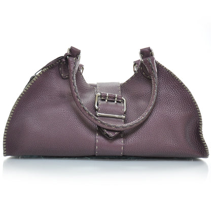 Fendi Calfskin Romano Selleria Sporty Purple 1 of 9