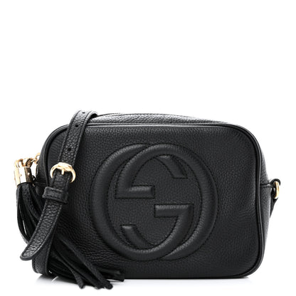 Gucci Pebbled Calfskin Small Soho Disco Bag Black 1 of 18
