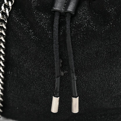 Stella McCartney Shaggy Deer Small Falabella Bucket Bag Black 10 of 11