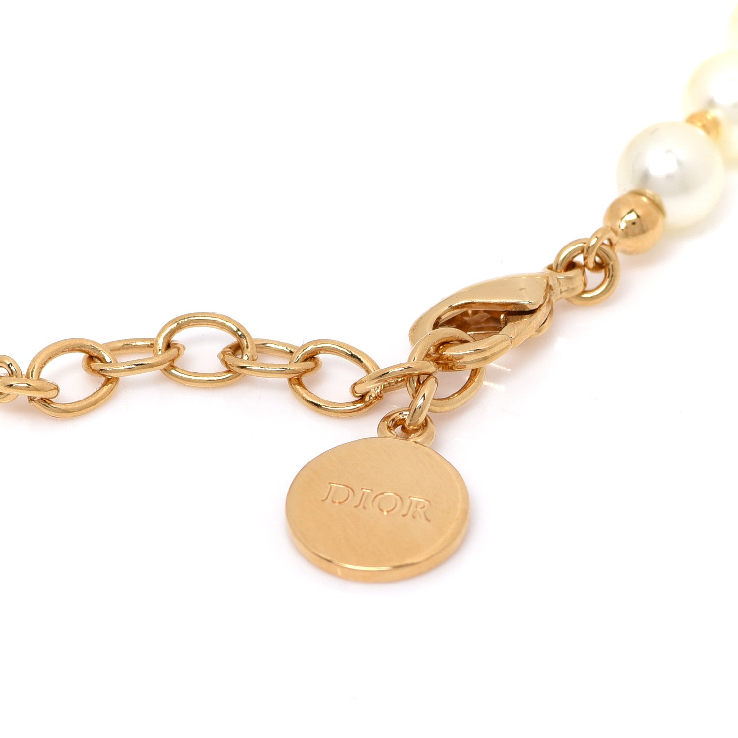 Christian Dior Pearl 30 Montaigne Bracelet Gold 4 of 4