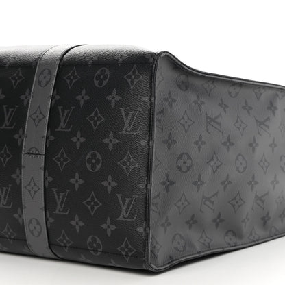 Louis Vuitton Monogram Eclipse Cabas Zippe GM Black 9 of 9