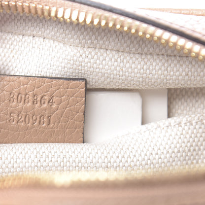Gucci Pebbled Calfskin Small Soho Disco Bag Camelia 7 of 10