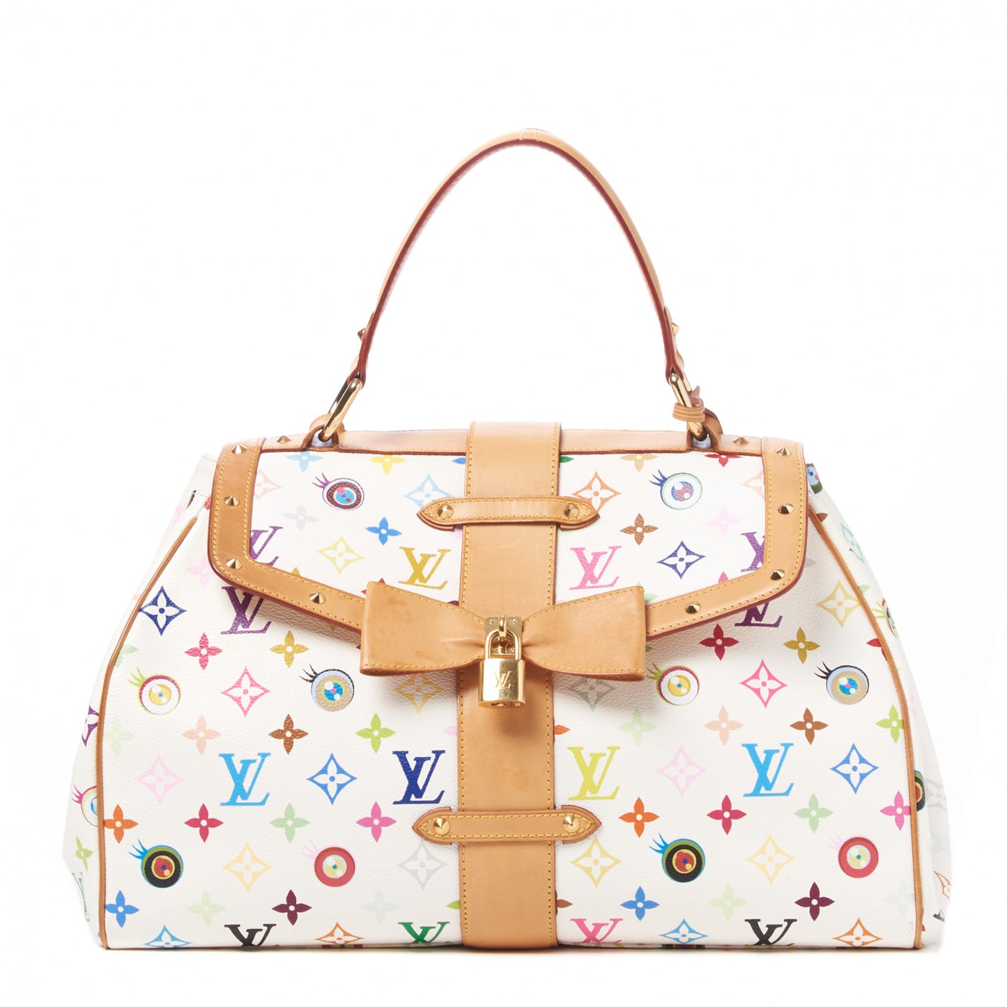 Monogram Multicolor Murakami Eye Love You White