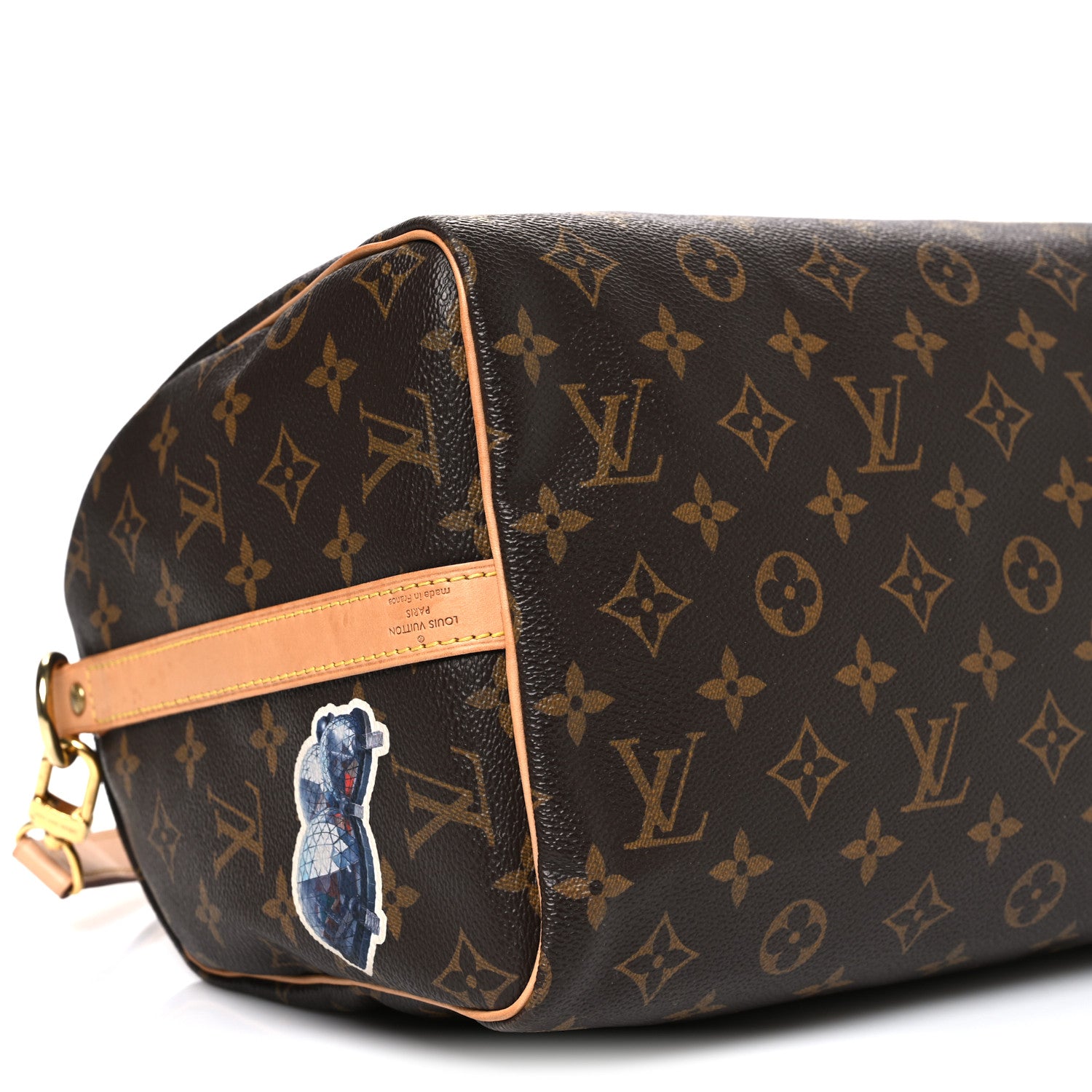 Louis Vuitton Monogram My World Tour Speedy Bandouliere 30 9 of 10
