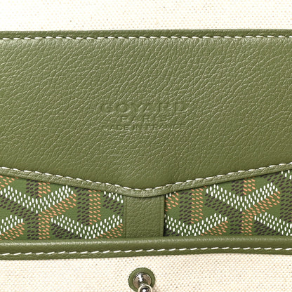 Goyard Goyardine Calfskin Cisalpin MM Backpack Khaki 6 of 9