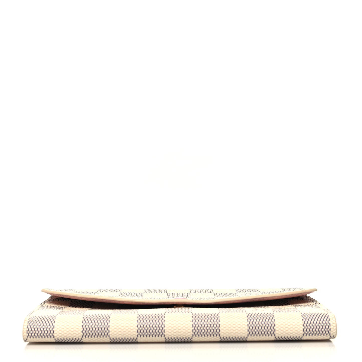 Damier Azur Emilie Wallet Rose Ballerine