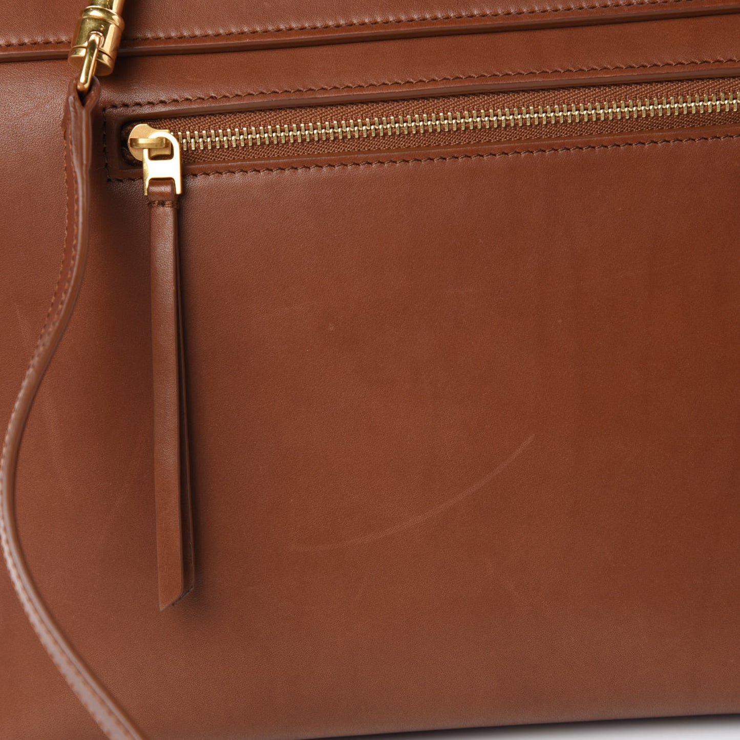 Suede Calfskin Mini Belt Bag Tan