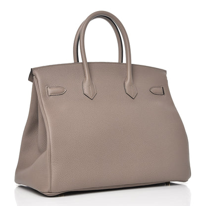 Hermes Togo Birkin 35 Gris Asphalte 3 of 34