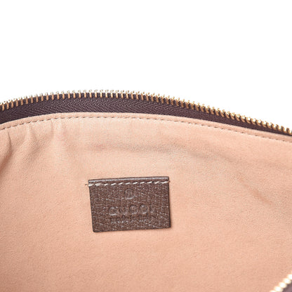 Gucci GG Supreme Monogram Large Ophidia Pouch Clutch Brown 8 of 8