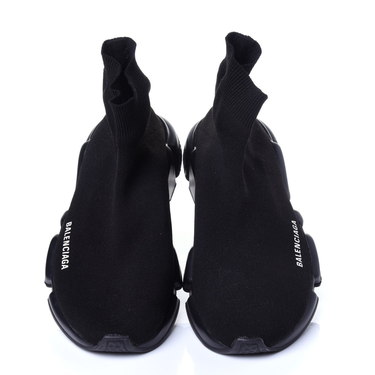 Neoprene Knit Mens Speed Sneakers 43 Black
