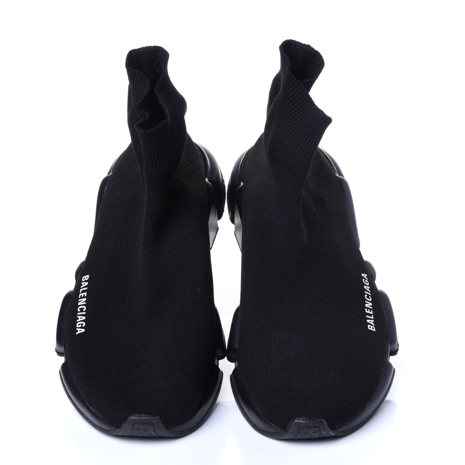 Balenciaga Neoprene Knit Mens Speed Sneakers 43 Black 5 of 11
