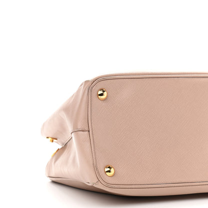 Prada Saffiano Small Galleria Double Zip Tote Cammeo 9 of 20