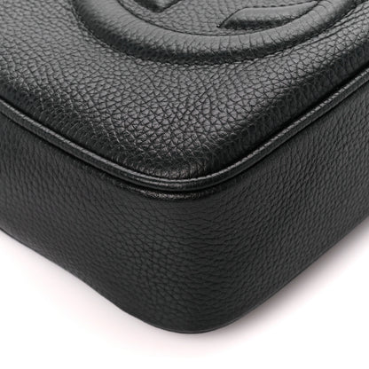 Gucci Pebbled Calfskin Small Soho Disco Bag Black 10 of 11