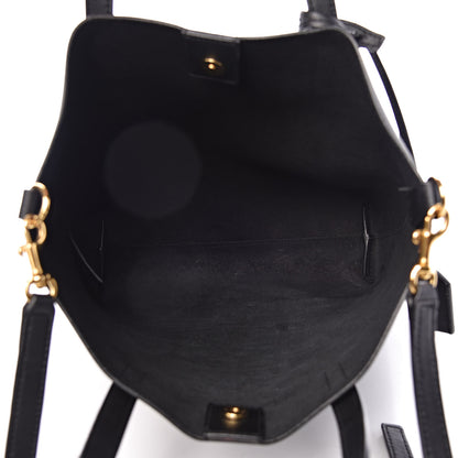 Saint Laurent Calfskin Toy Shopping Tote Black 6 of 15