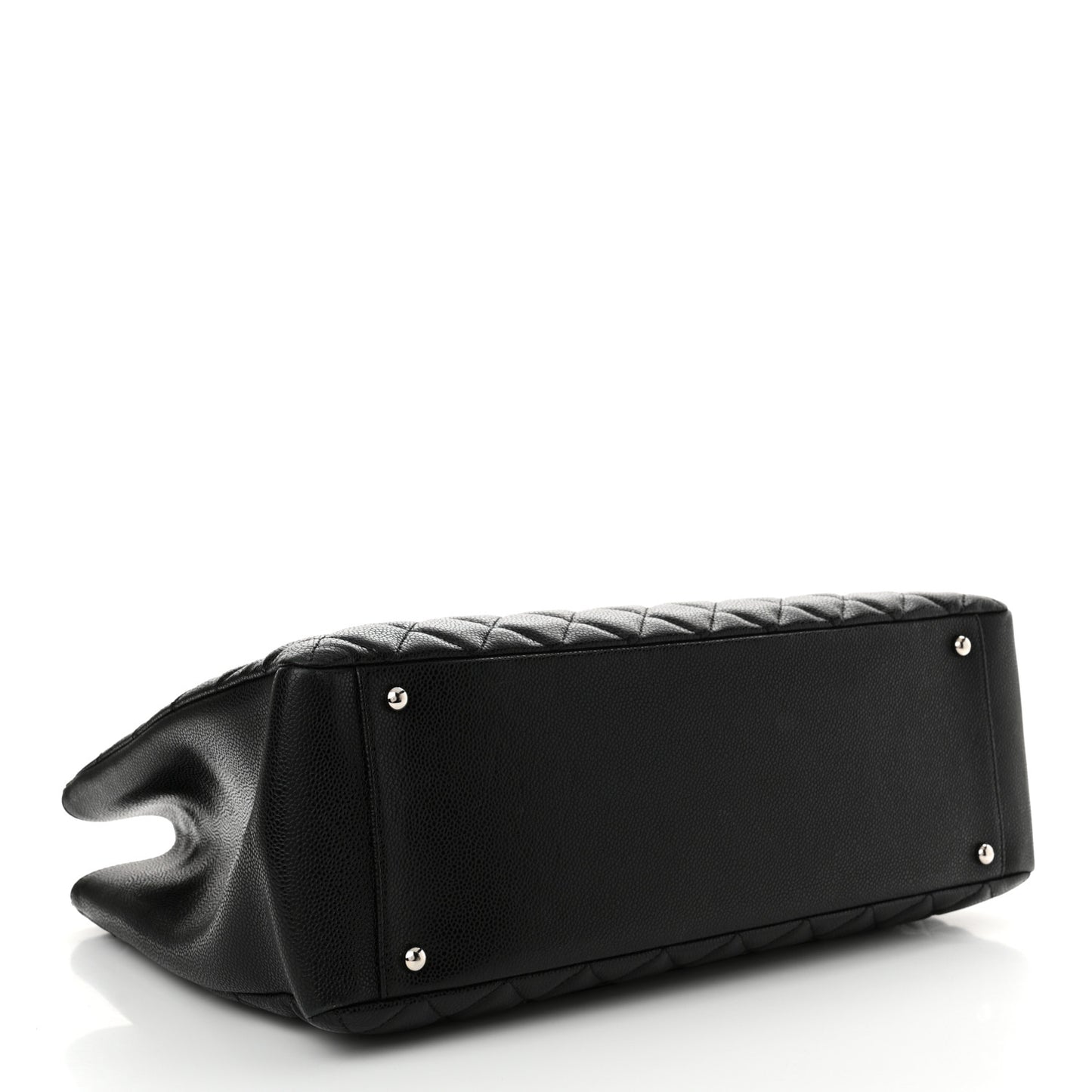 Caviar Quilted XL Grand Shopping Tote GST Black