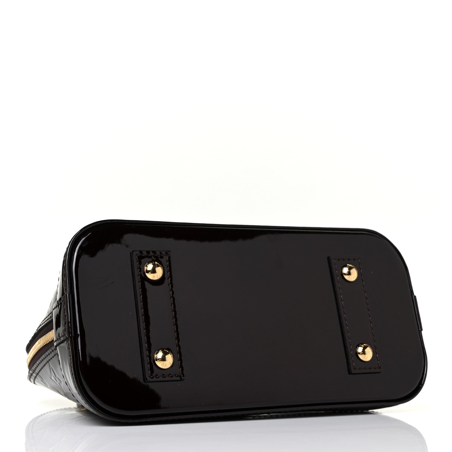 Louis Vuitton Vernis Alma BB Amarante 4 of 8