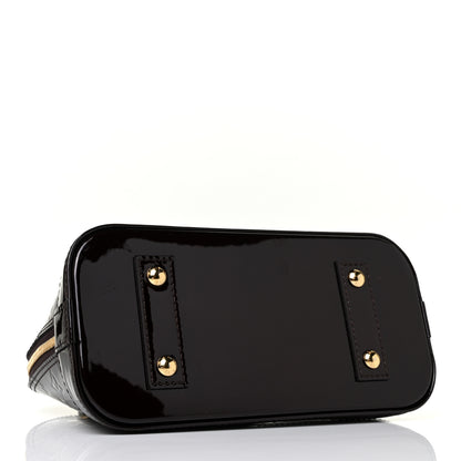 Louis Vuitton Vernis Alma BB Amarante 4 of 8