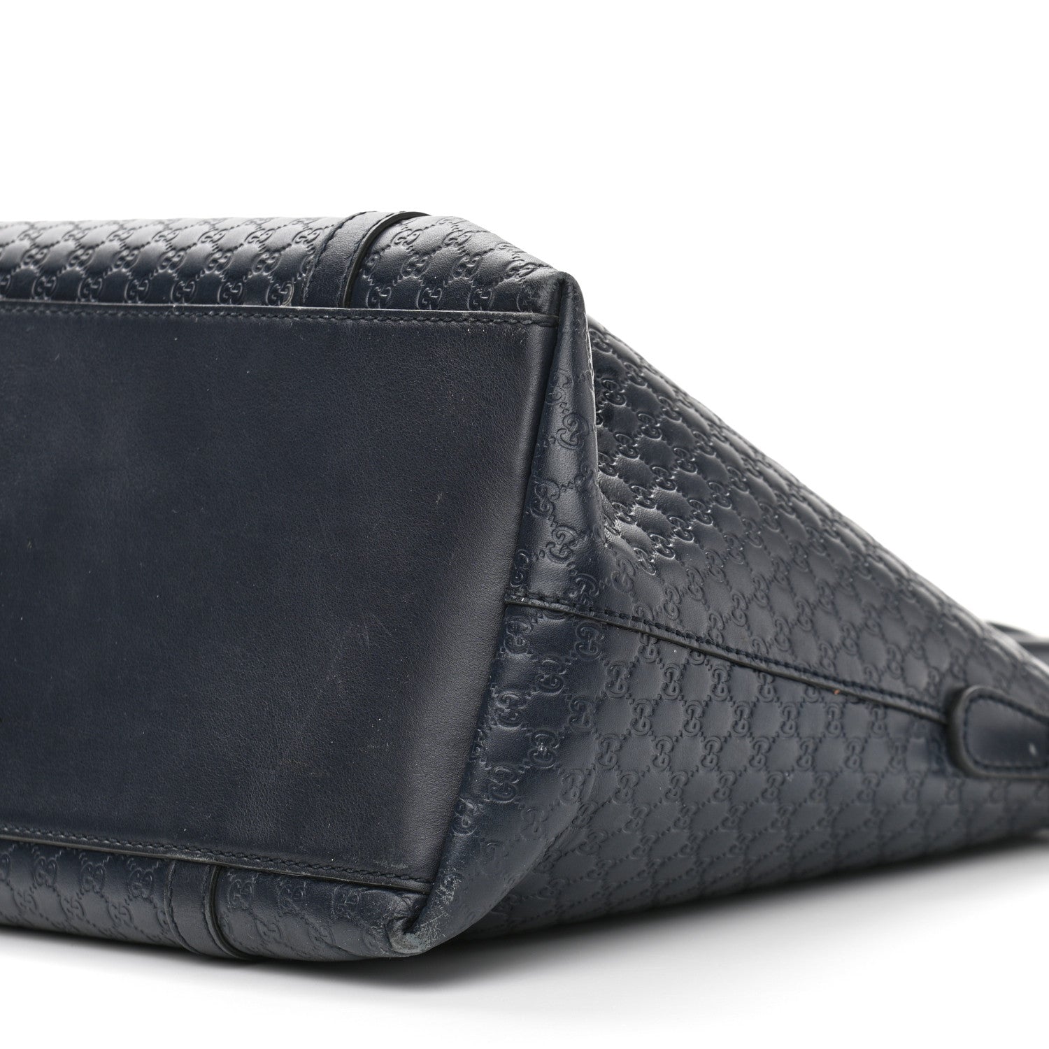 Gucci Soft Microguccissima Dome Satchel Navy 9 of 9