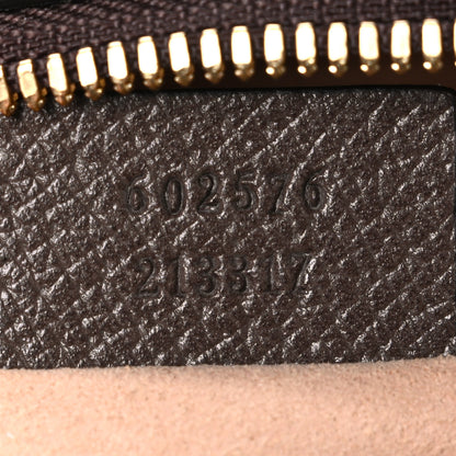 Gucci GG Supreme Monogram Mini Ophidia Top Handle Shoulder Bag Brown 6 of 9