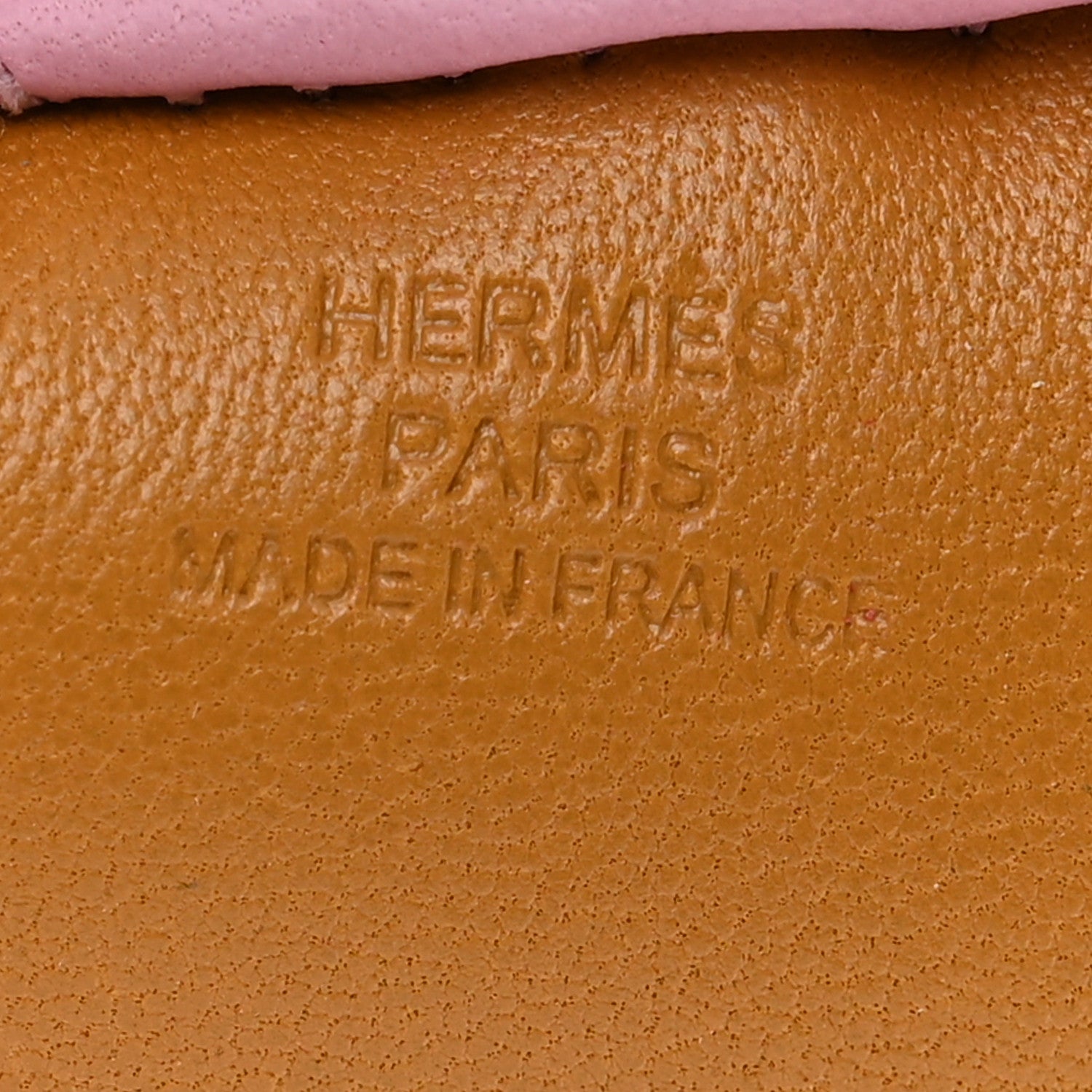 Hermes Milo Lambskin Grigri Rodeo Horse Bag Charm MM Sesame Mauve Sylvestre Craie 3 of 5