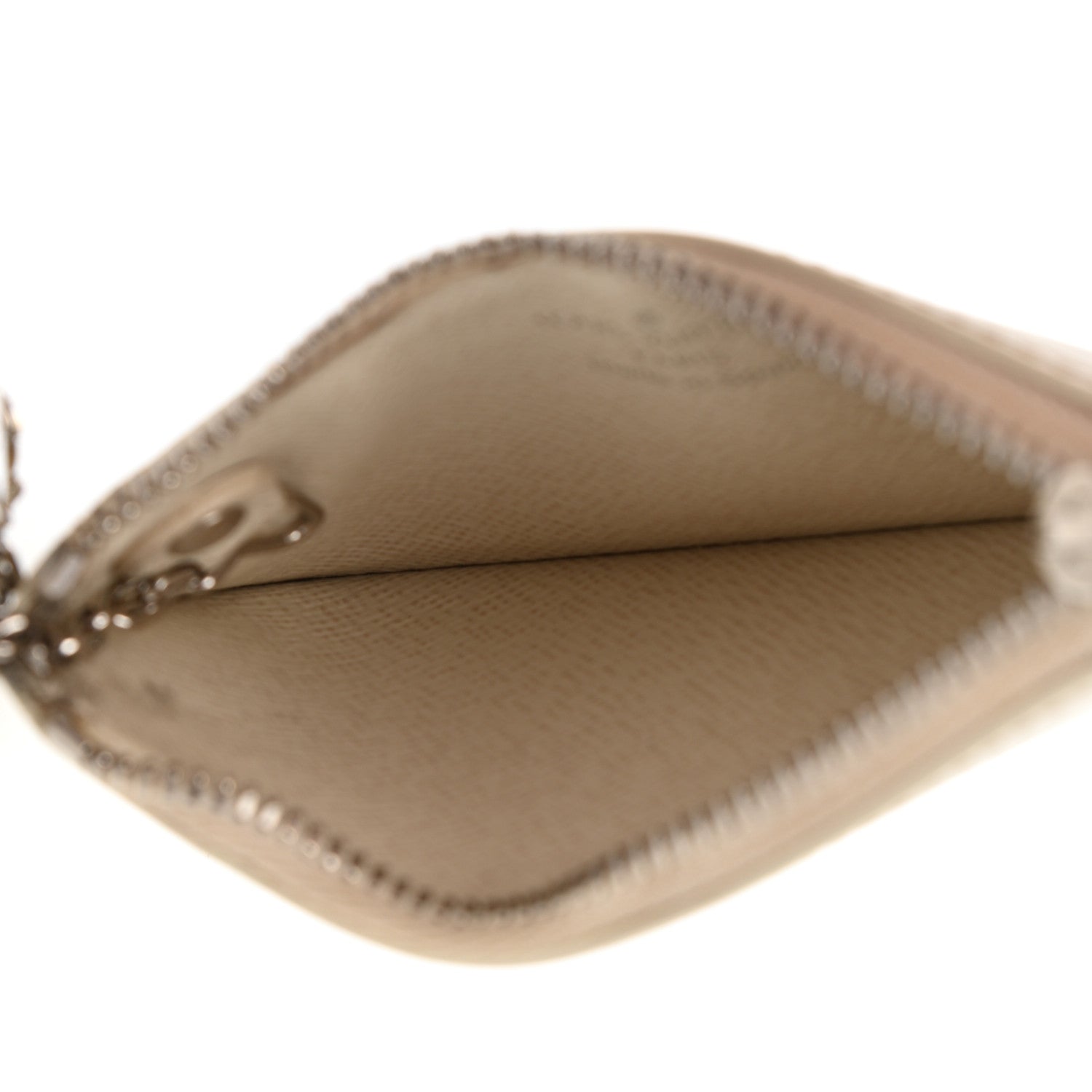 Louis Vuitton Epi Key Pouch Ivory 5 of 10