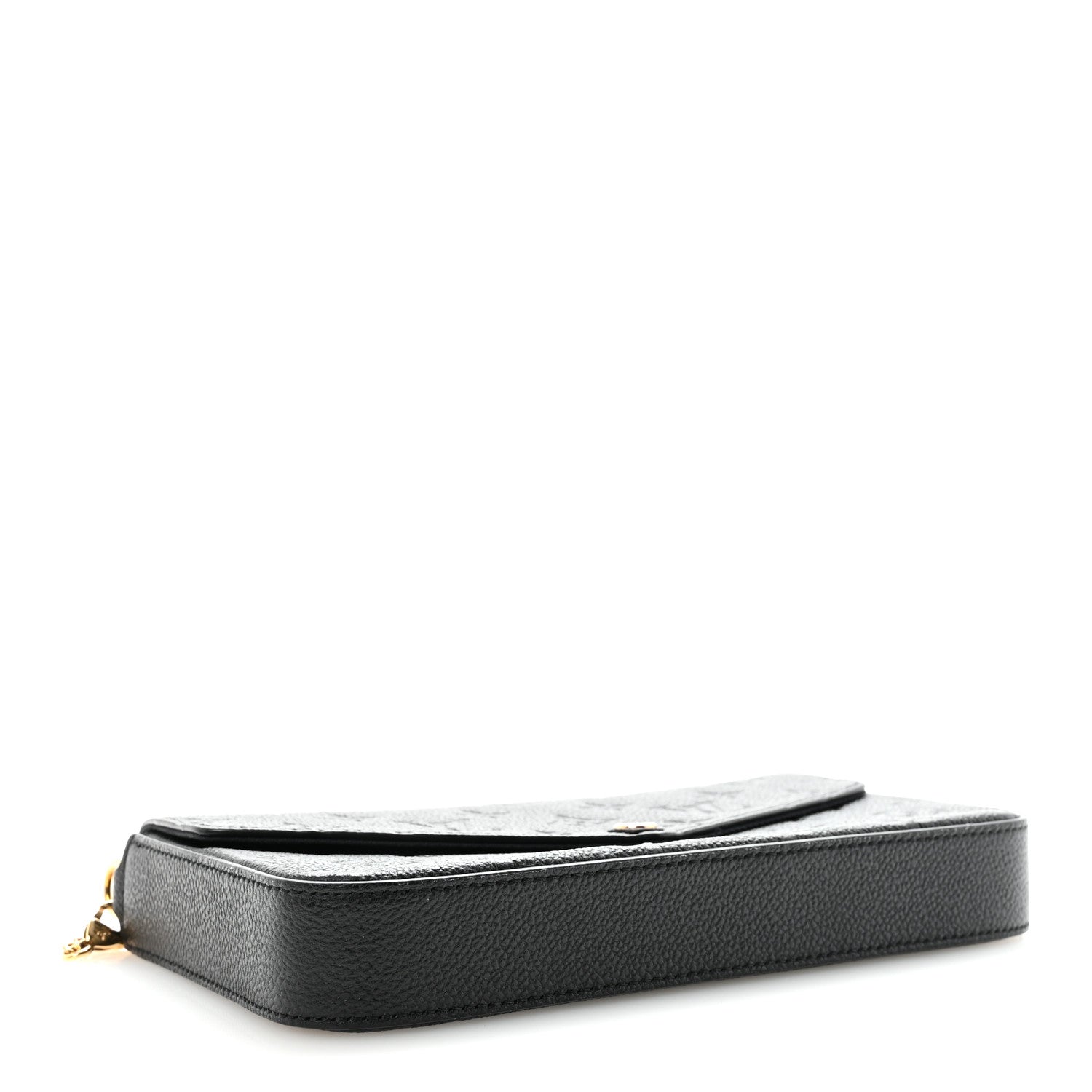Louis Vuitton Empreinte Pochette Felicie Chain Wallet Black 5 of 10