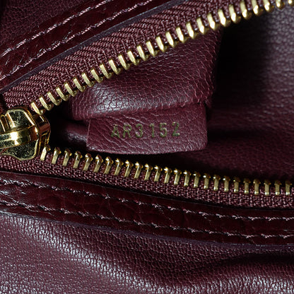 Louis Vuitton Ostrich Python Majestueux Tote MM Bordeaux 7 of 7