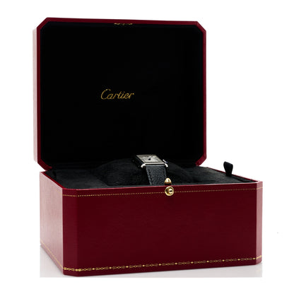 Cartier Stainless Steel Calfskin 22mm Must de Cartier Tank Quartz Watch 5 of 5