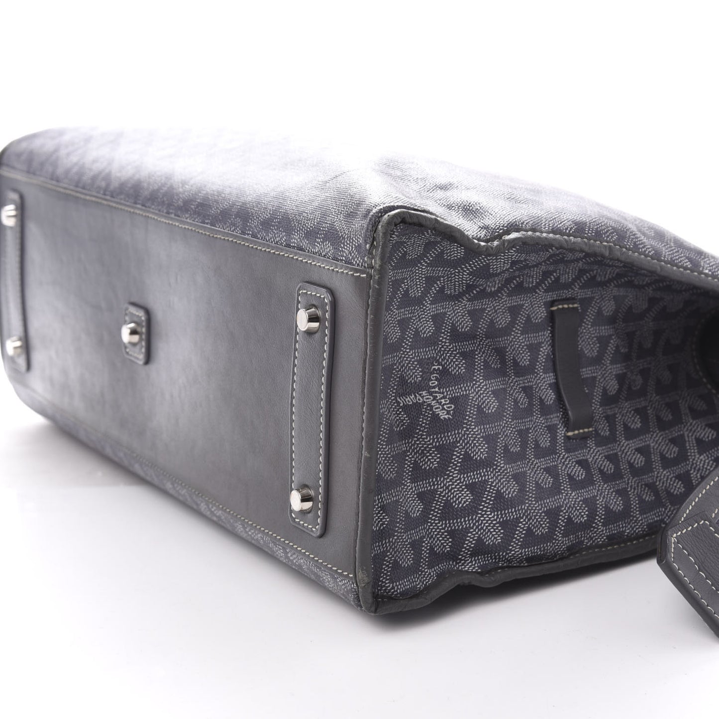 Goyardine Marquises Tote Grey