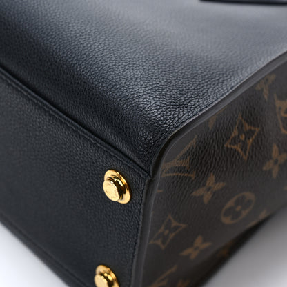 Louis Vuitton Calfskin Monogram On My Side Black 10 of 10