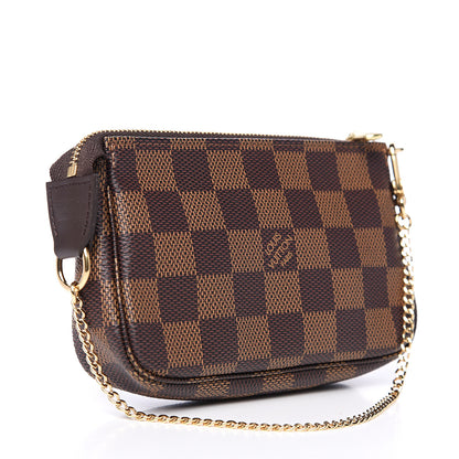 Louis Vuitton Damier Ebene Mini Pochette Accessories 2 of 6