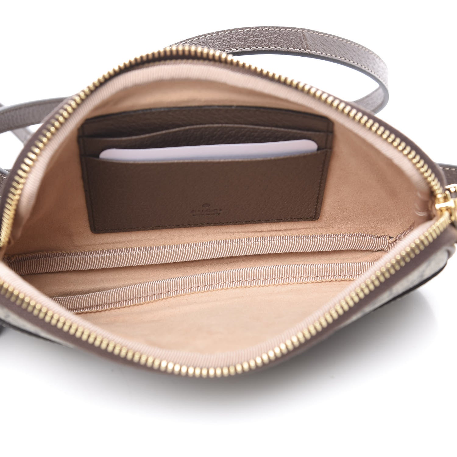 Gucci GG Supreme Monogram Web Mini Ophidia GG Bag Brown 5 of 11
