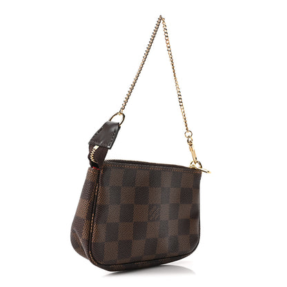 Louis Vuitton Damier Ebene Mini Pochette Accessories 3 of 9