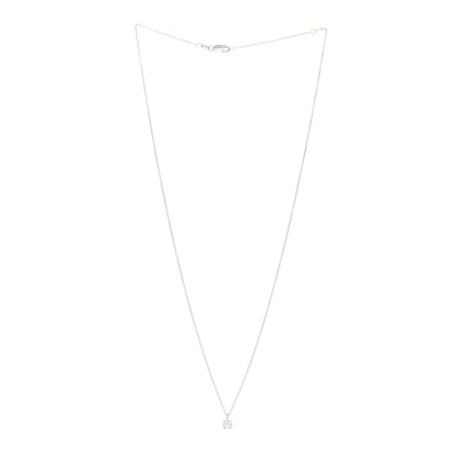 Roberto Coin 18K White Gold Diamond .16ct Pendant Necklace 3 of 5