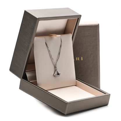 Bulgari 18K White Gold Diamond Divas' Dream Openwork Bracelet 6 of 6