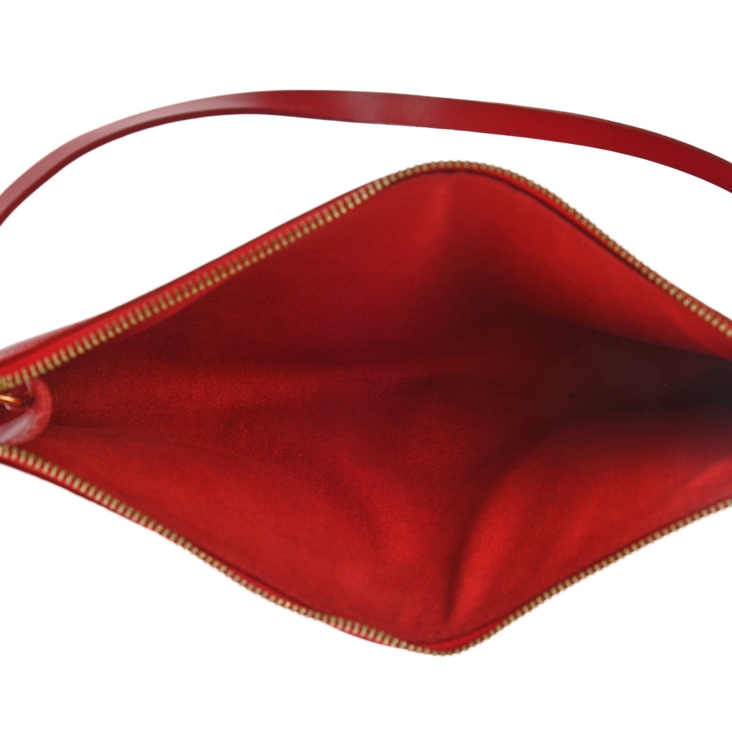 Epi Pochette Accessories 21 Castillan Red