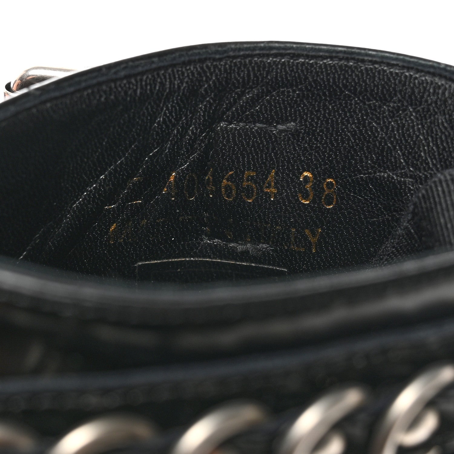 Saint Laurent Smooth Calfskin Studded Womens Lace-Up Combat Boots 38 Black 6 of 9