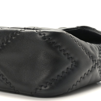 Marc Jacobs Lambskin Quilted J Marc Large Shoulder Bag Black 8 of 8