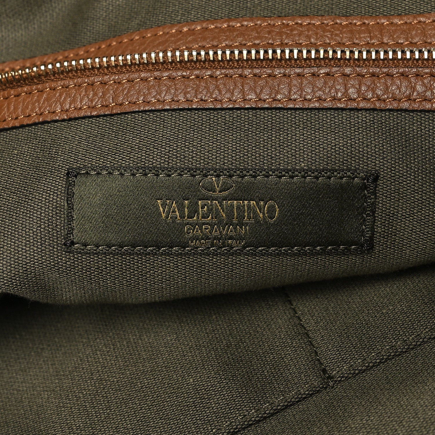 Valentino Garavani Canvas Calfskin Camouflage Tote Multicolor 6 of 10