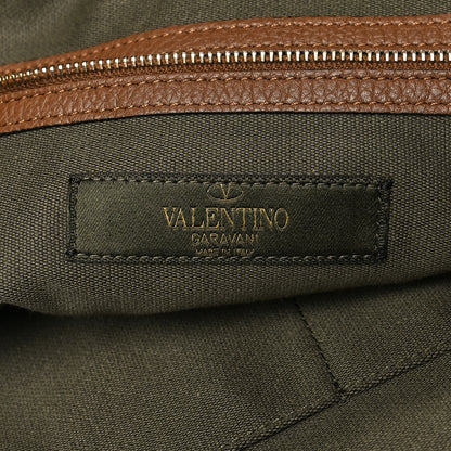 Valentino Garavani Canvas Calfskin Camouflage Tote Multicolor 6 of 10