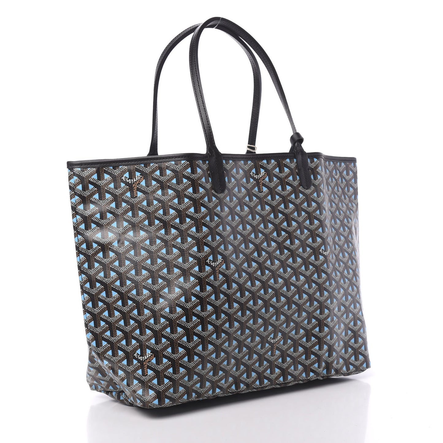 Goyardine Saint Louis Claire Voie PM Black Blue