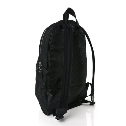 Gucci Nylon Monogram Slim Backpack Black 3 of 9
