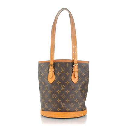 Louis Vuitton Monogram Petit Bucket 23 1 of 8