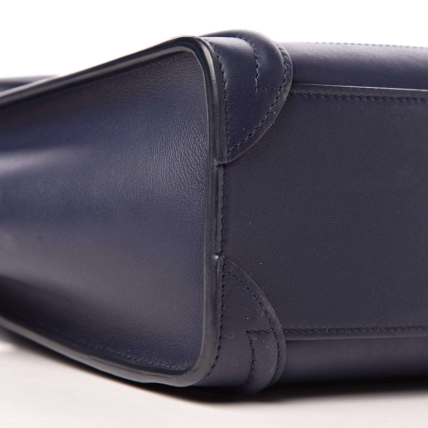 Celine Smooth Calfskin Nano Luggage Ink 9 of 13